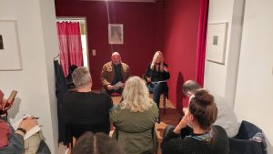 Lesung der Zeitschrift perspektive in Köln 2025 Lesung der Literaturzeitschrift perspektive mit Publikum in Köln – Ralf B. Korte und Silke Vogten lesen in der Änderungsschreiberei